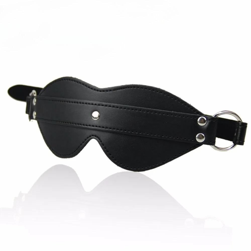 Party Games Mystery - Jeux pour adultes en cuir, bandeau,