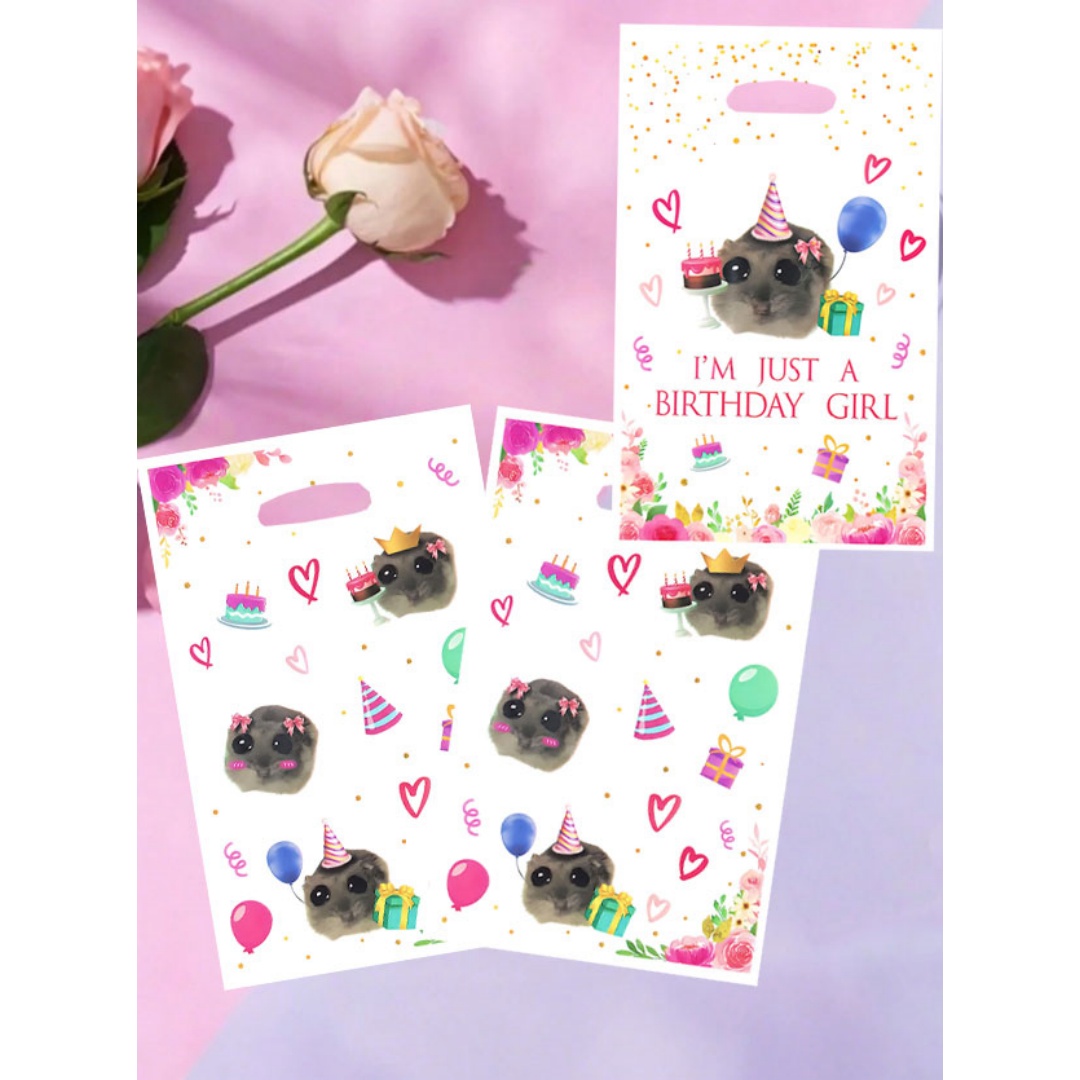Party Games At Wedding - Sacs cadeaux blancs avec motifs de