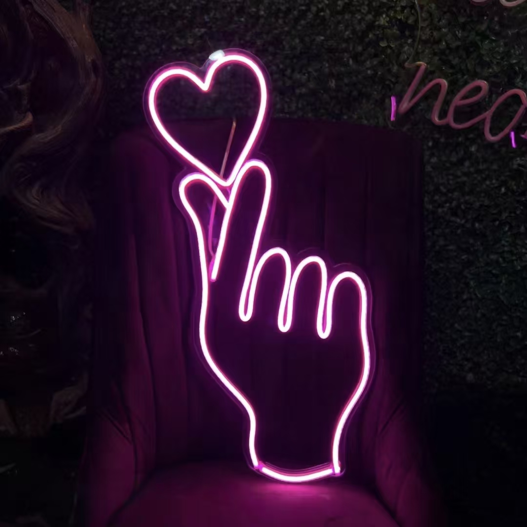 Party Games Name - Enseigne néon personnalisée, lumière LED néon