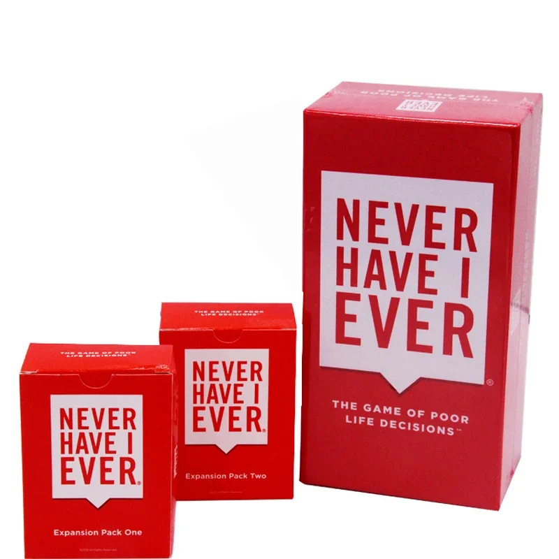 Party Games Never Have I Ever - Boîte de jeu de société d'extension
