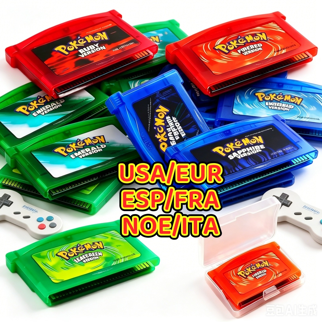Party Games Gender Reveal - Cartouche de jeu vidéo Pokémon multilingue,