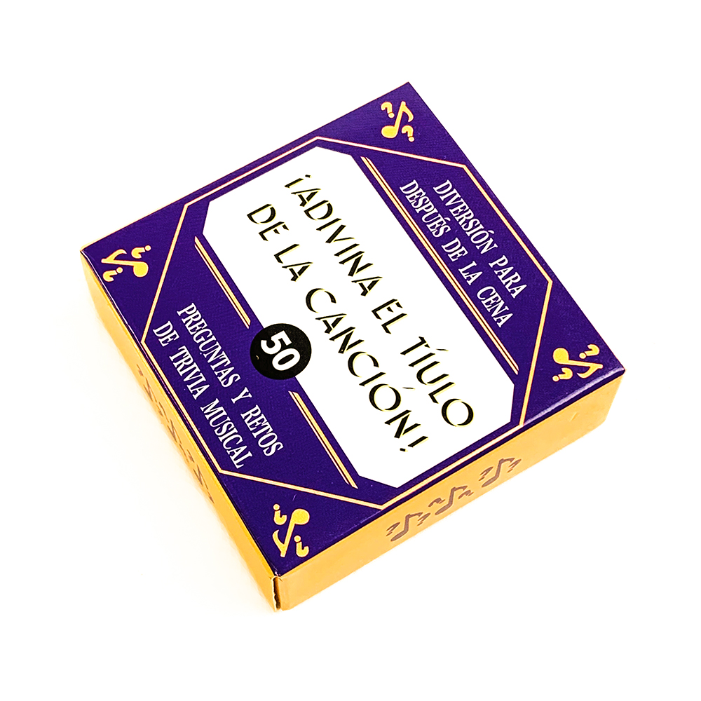 Party Games Name - Mini jeu de cartes espagnol, nom