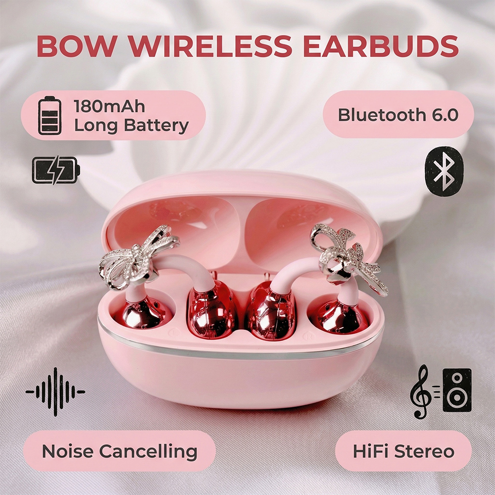 Party Games Mobile - Écouteurs Bluetooth élégants avec embouts en