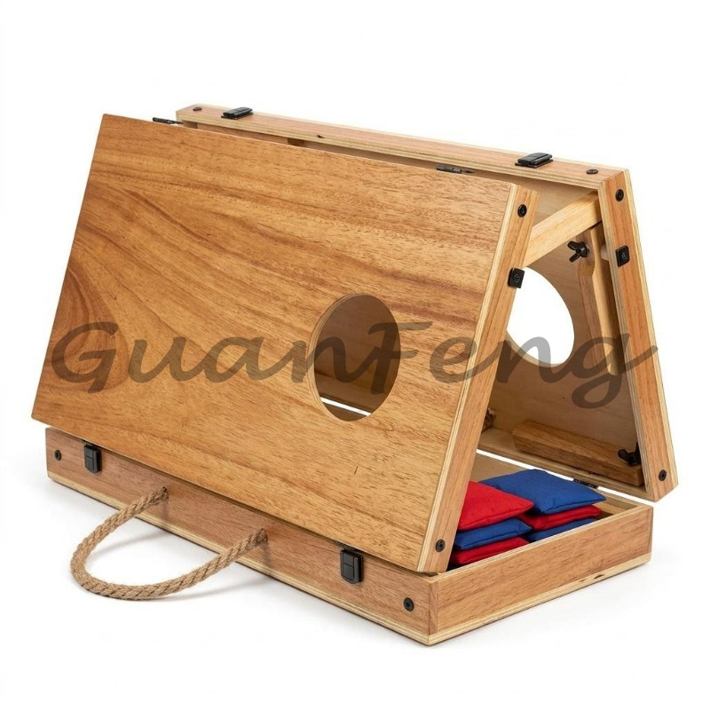 Cornhole Board Set - Jeu de Cornhole pliable en bois