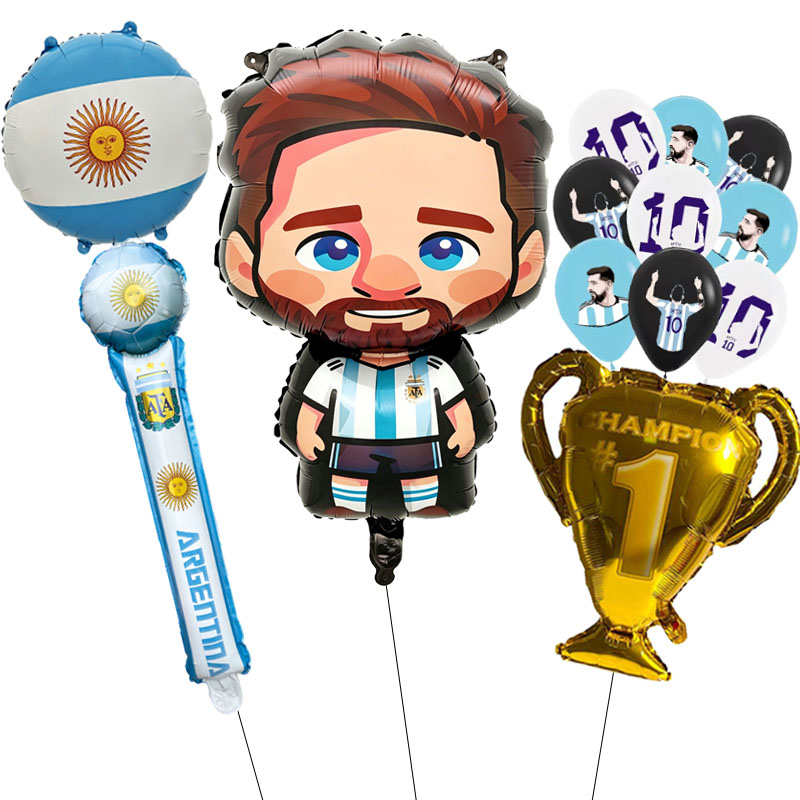 Party Games Easter For Kids - Ballons à thème football Messi pour