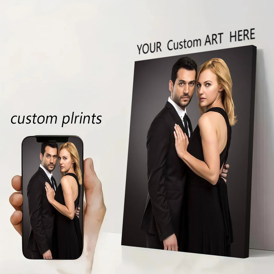Party Games Christmas - Affiche sur toile personnalisée, affiche de