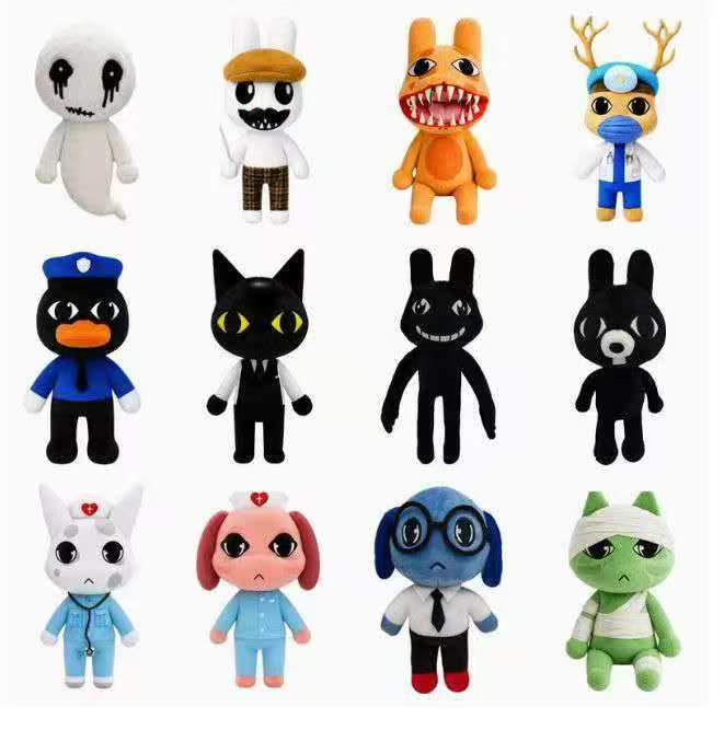 Party Games Easter For Kids - Peluche mignonne d'animaux d'hôpital d'horreur, chien