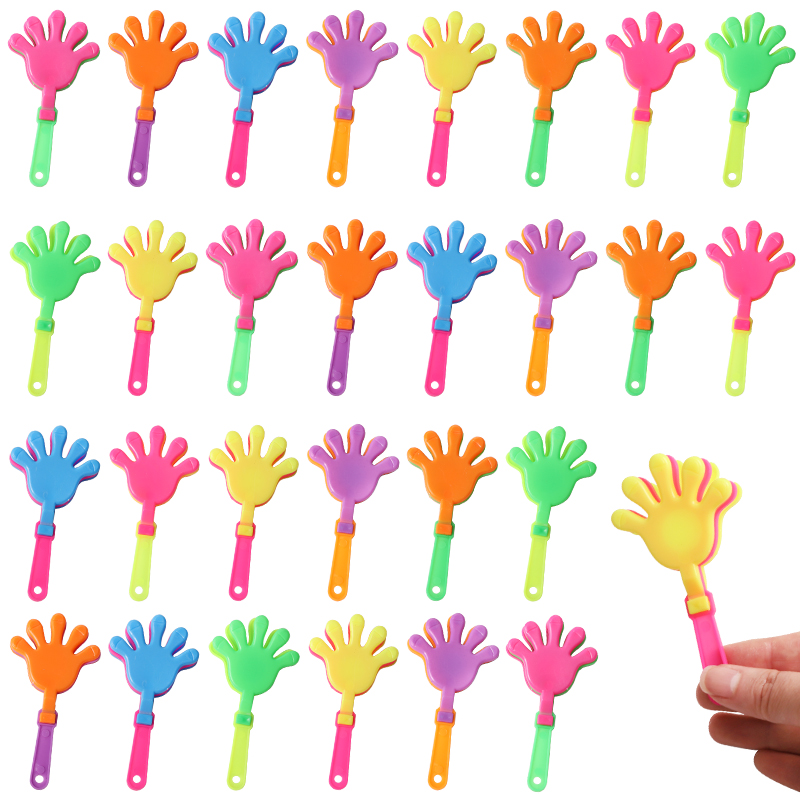 Party Games Engagement - 12/24 Pièces Mini Claquettes Colorées pour