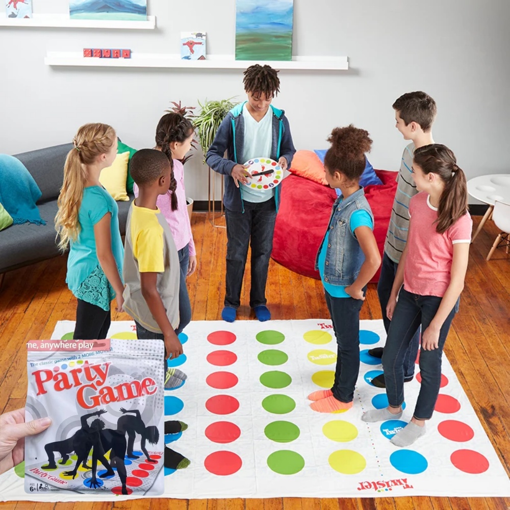 Party Games Adults Indoor - Jeu de fête Twister-famille intérieur extérieur