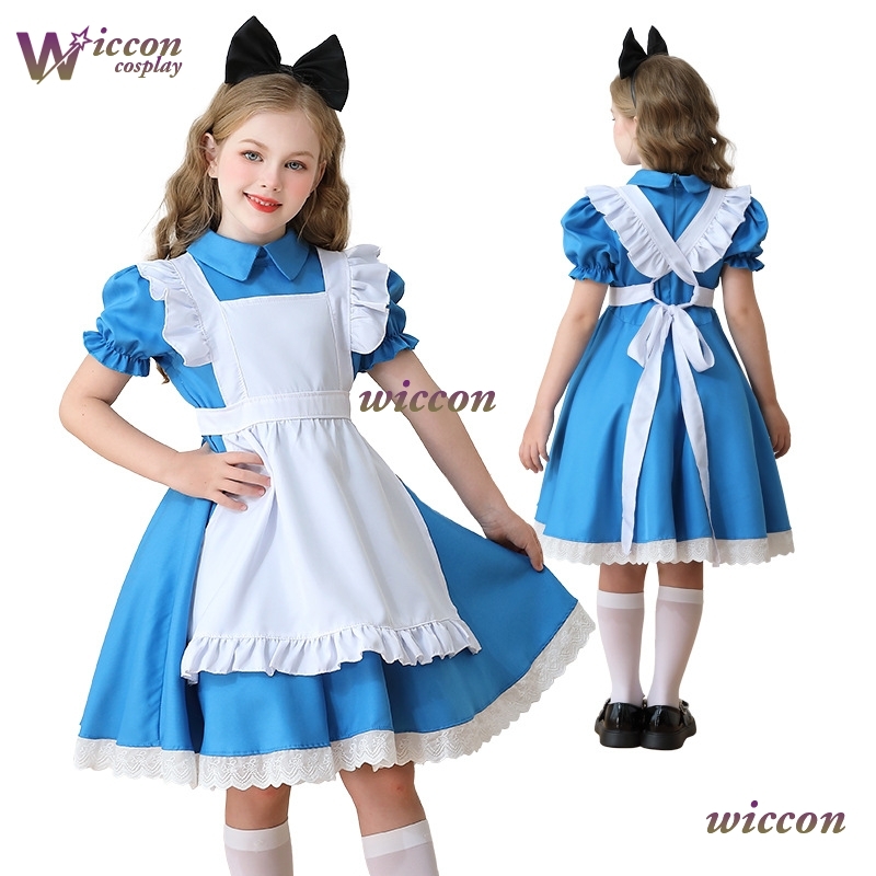 Party Games Alice In Wonderland - OHaYo enfants filles bleu Alice au