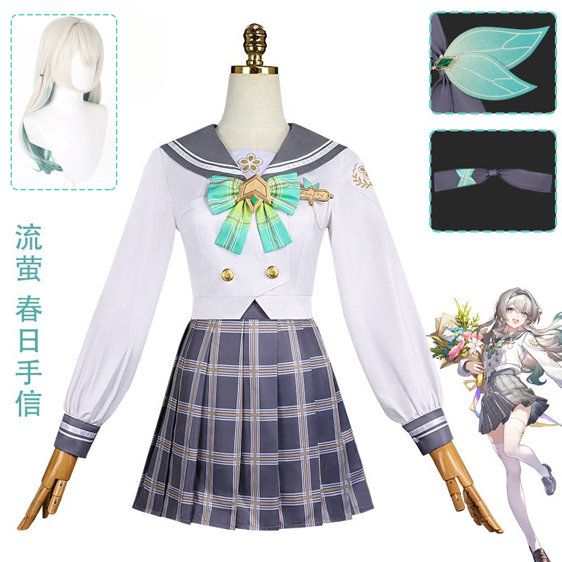 Party Games Name - Perruque de Costume de Cosplay luciole