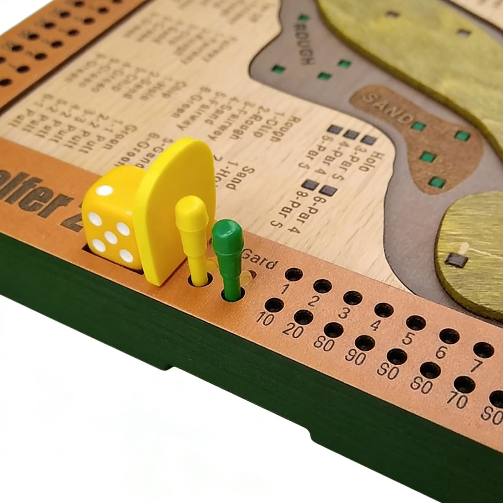 Jeu de dés de Golf en bois, jo - Party Games Adults Indoor avis et prix