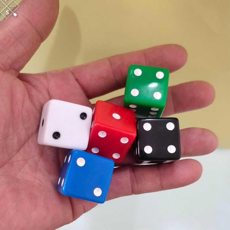 Cubes de dés carrés D6 25MM av - Party Games Animals avis et prix