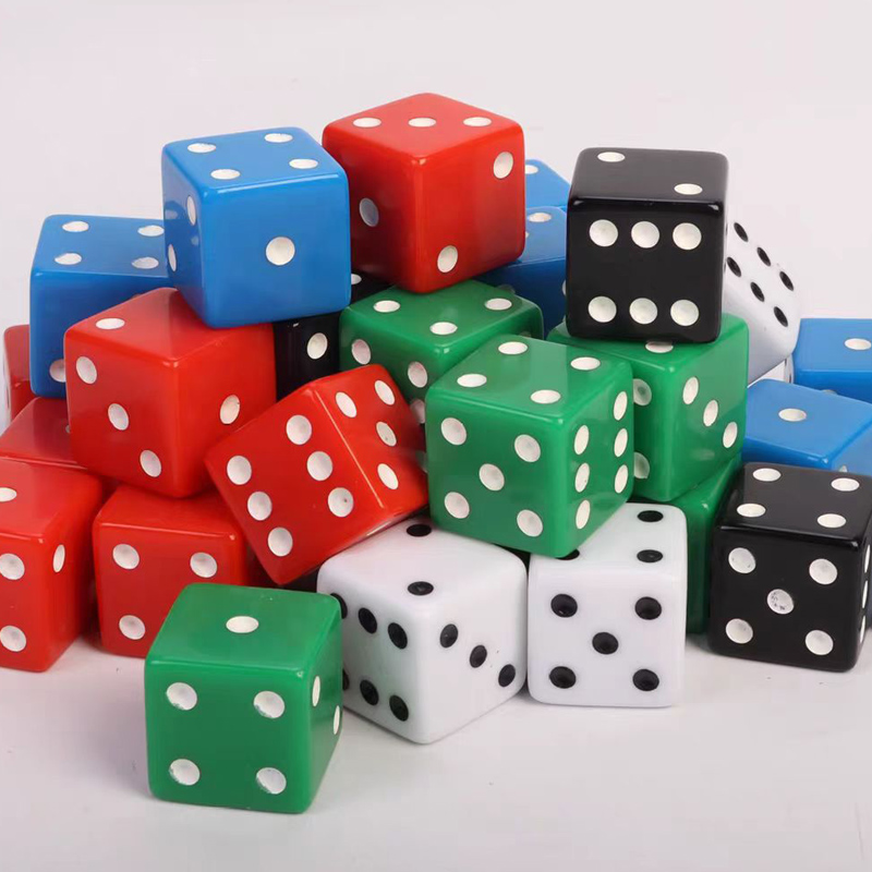 Cubes de dés carrés D6 25MM av - Party Games Animals avis et prix