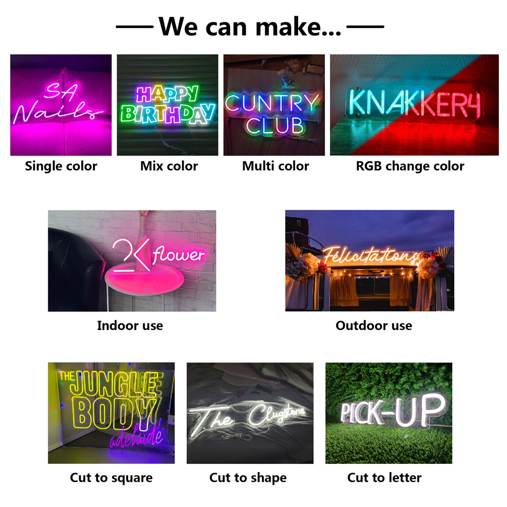 Enseigne néon LED personnalisa - Party Games Name avis et prix