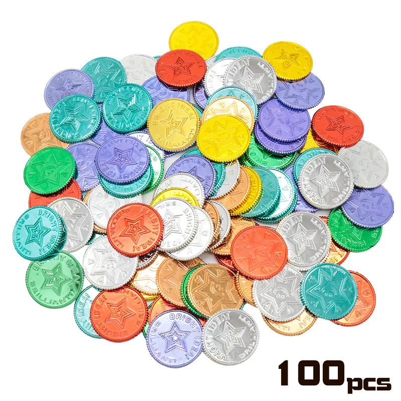 100 pièces de pièces d'or en p - Party Games Engagement avis et prix