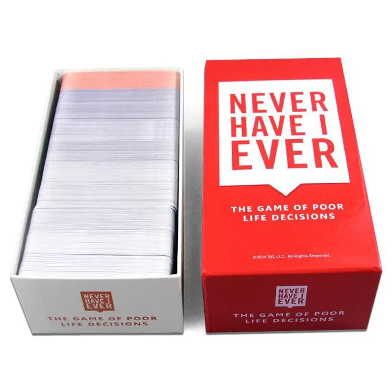 Boîte de jeu de société d'exte - Party Games Never Have I Ever avis et prix