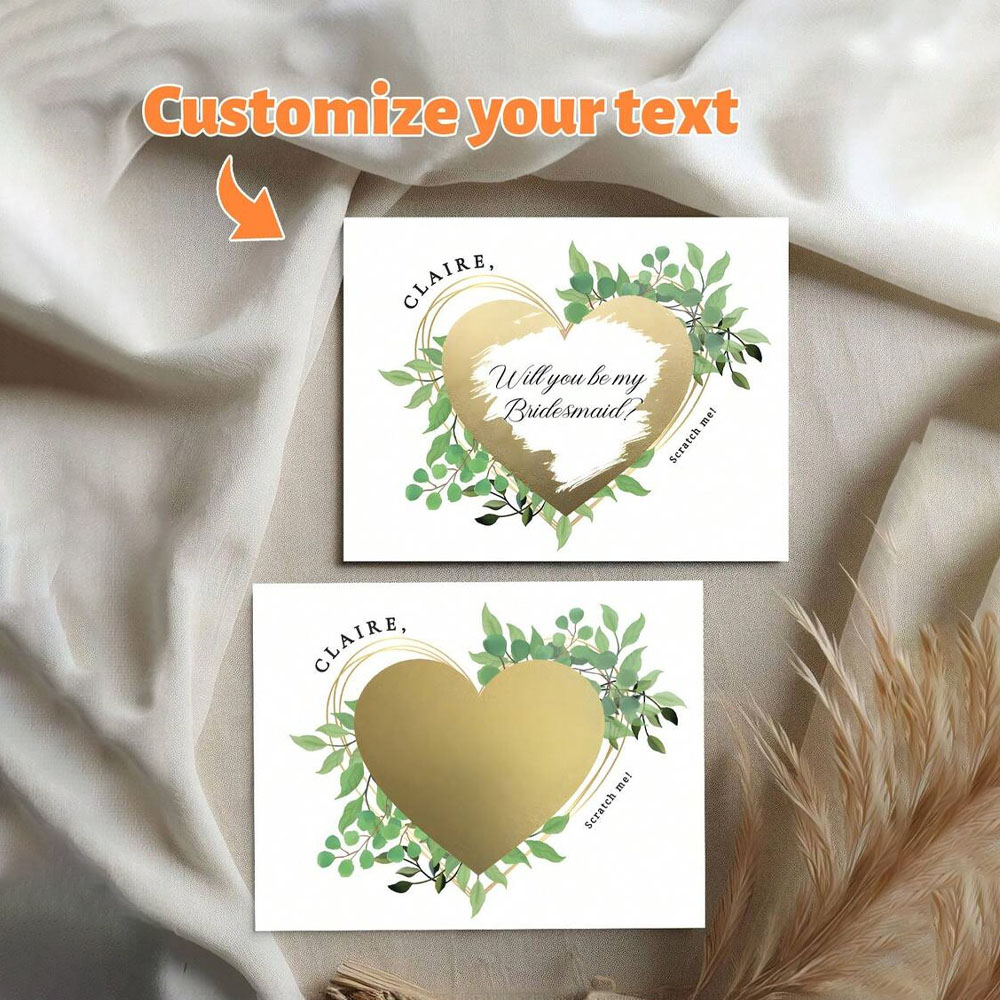 1 carte à gratter d'invitation - Party Games Name avis et prix