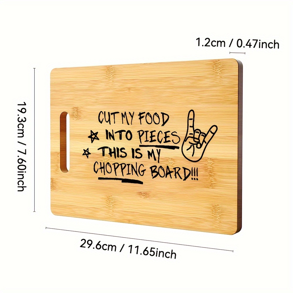Planche à découper gravée au l - Cornhole Board Set avis et prix