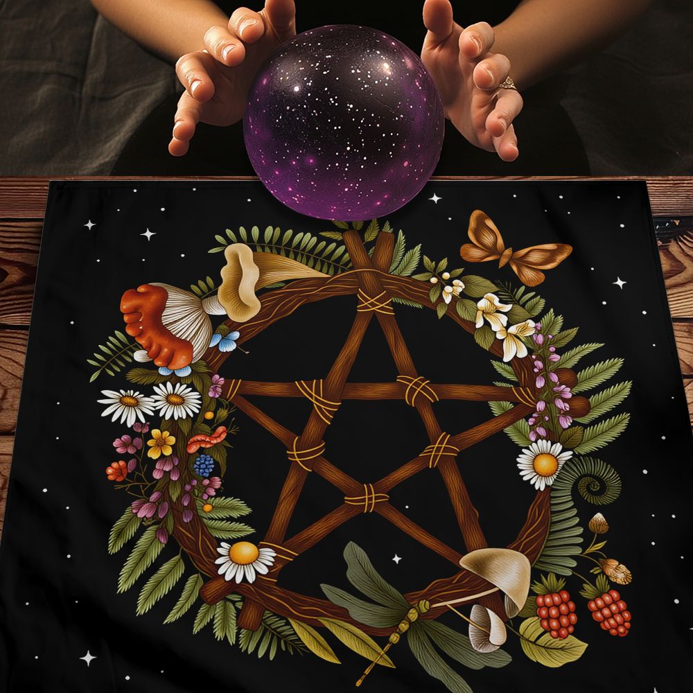 Nappe de divination tarot styl - Party Games Mystery avis et prix