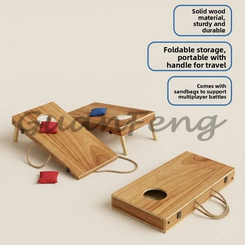Jeu de Cornhole pliable en boi - Cornhole Board Set avis et prix