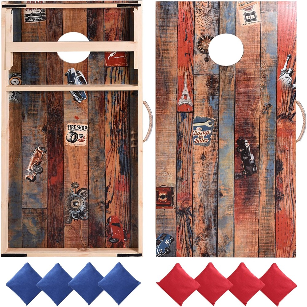 Jeu de Cornhole en Bois Massif - Cornhole Board Set avis et prix
