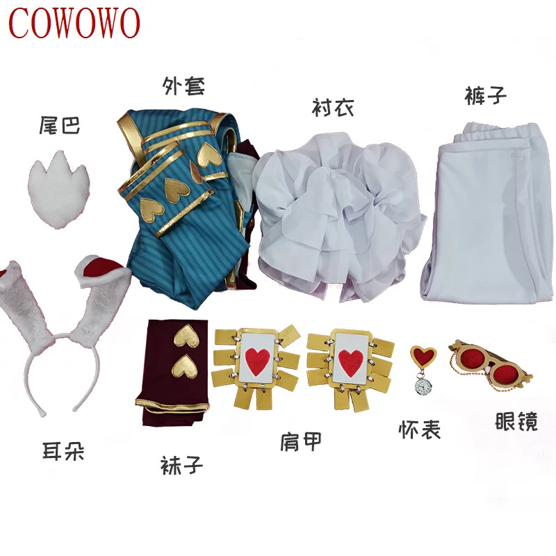 Costume de Cosplay Mr. Lapin b - Party Games Alice In Wonderland avis et prix