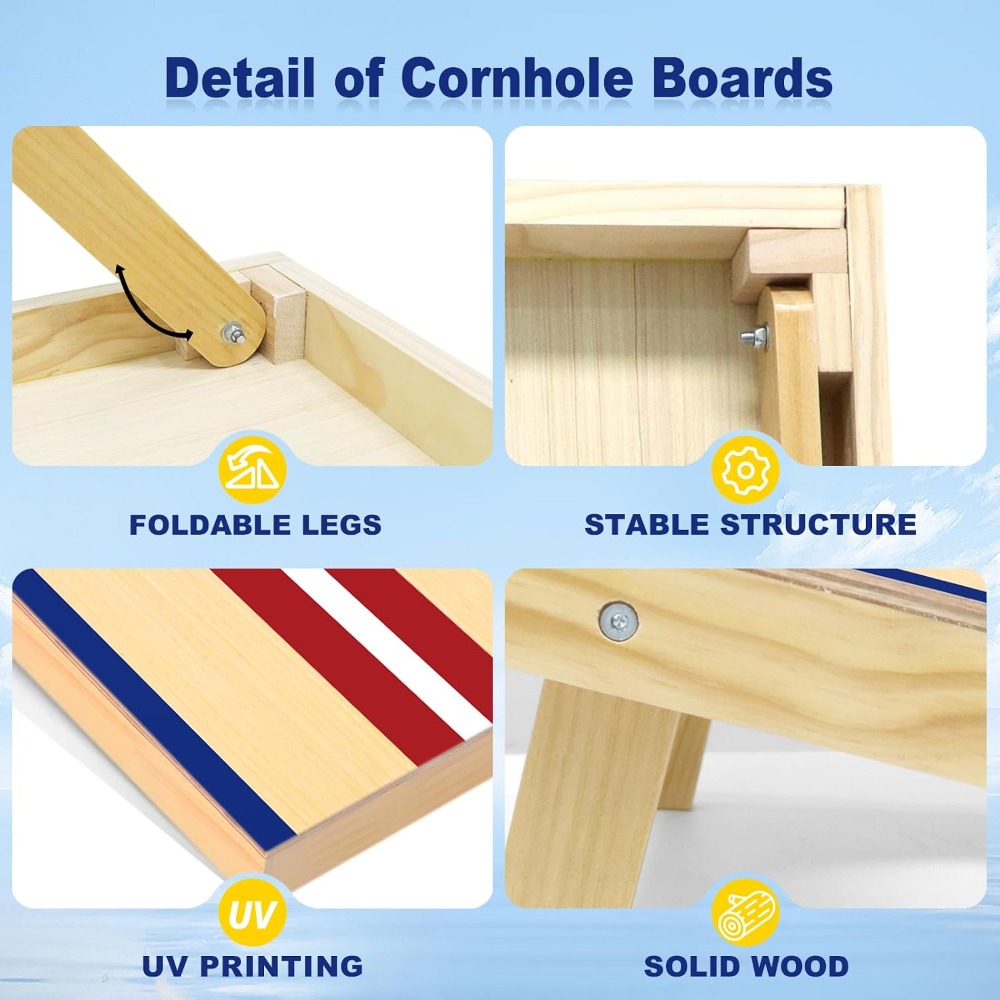 Ensemble de planches de cornho - Cornhole Board Set avis et prix