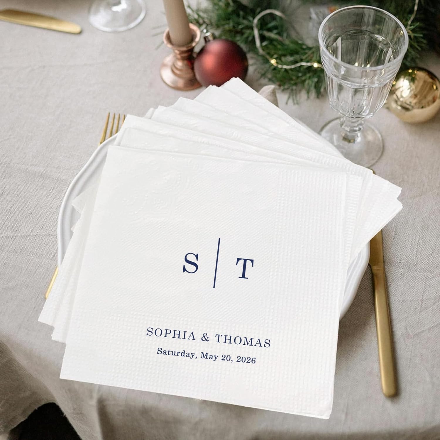 50 serviettes de cocktail pers - Party Games At Wedding avis et prix