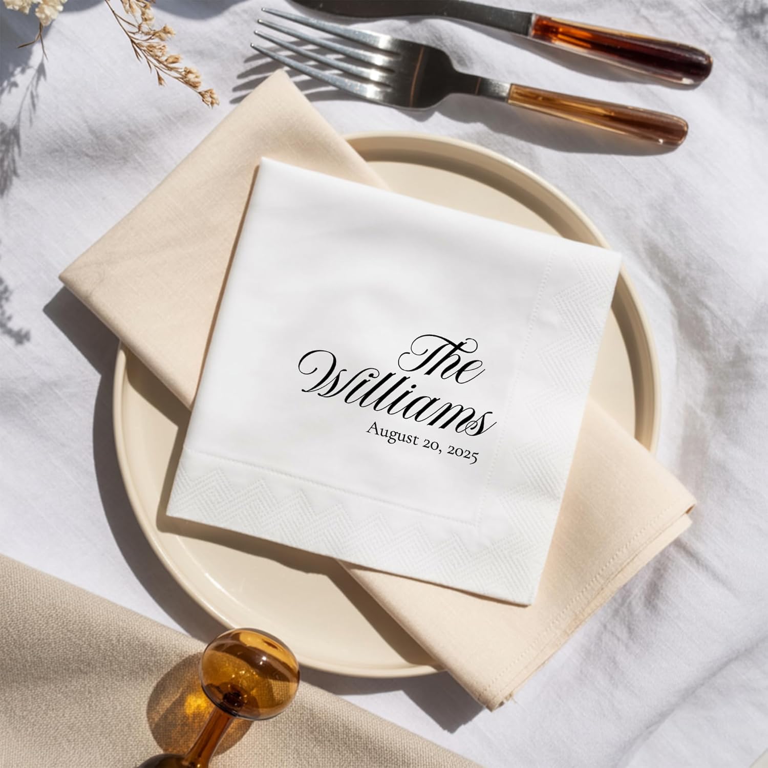 50 serviettes de cocktail pers - Party Games At Wedding avis et prix